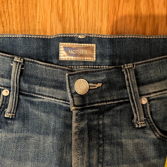 Mother Stunner Zip Ankle Step Fray in Good Girls Do MOTHER - Picture 3 of 8